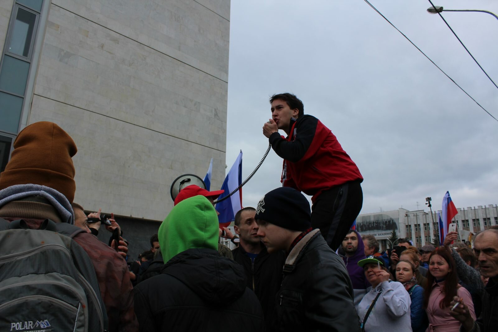 Протестные акции в перми