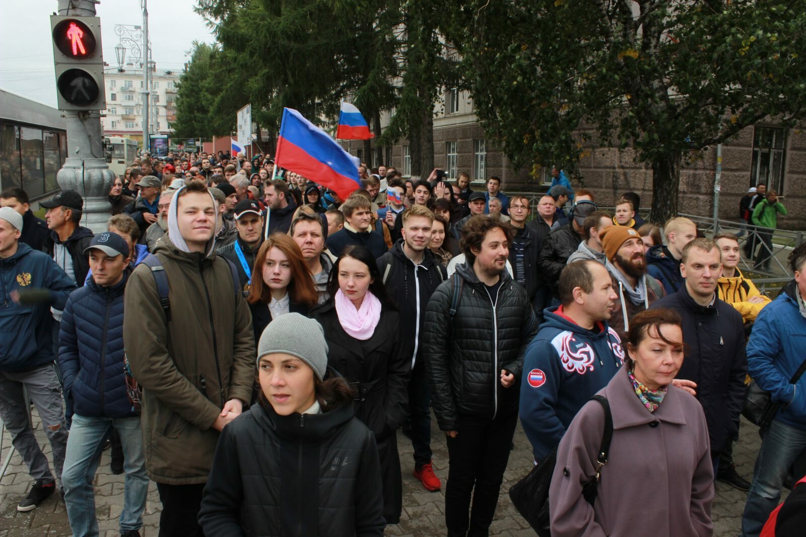 Протестные акции в перми