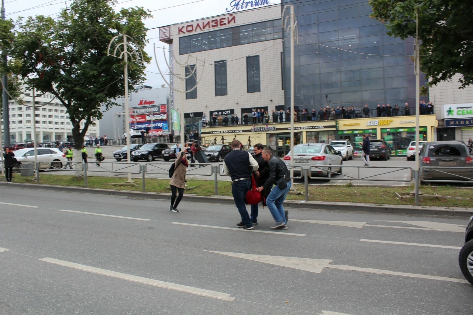 Протестные акции в перми