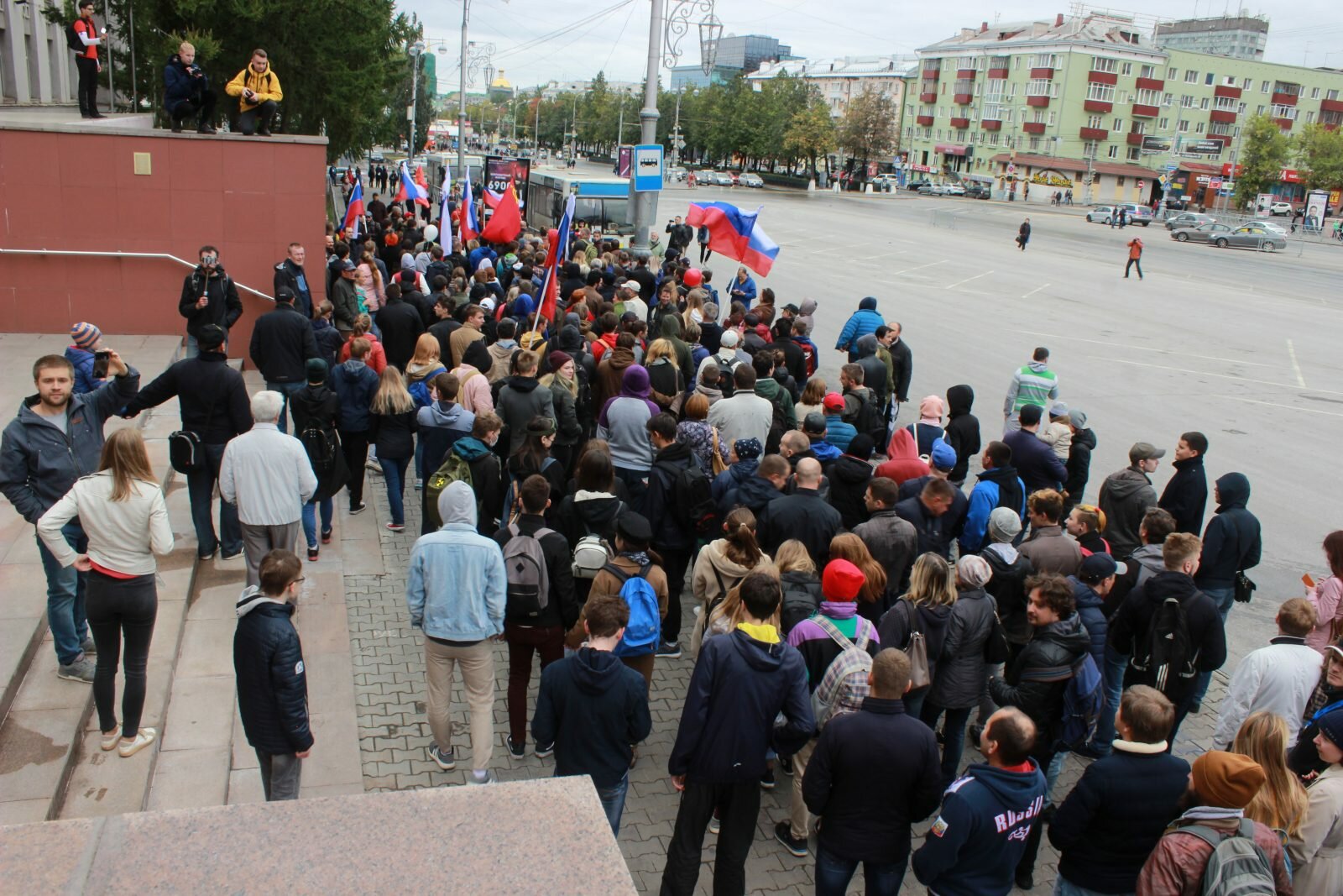 Протестные акции в перми